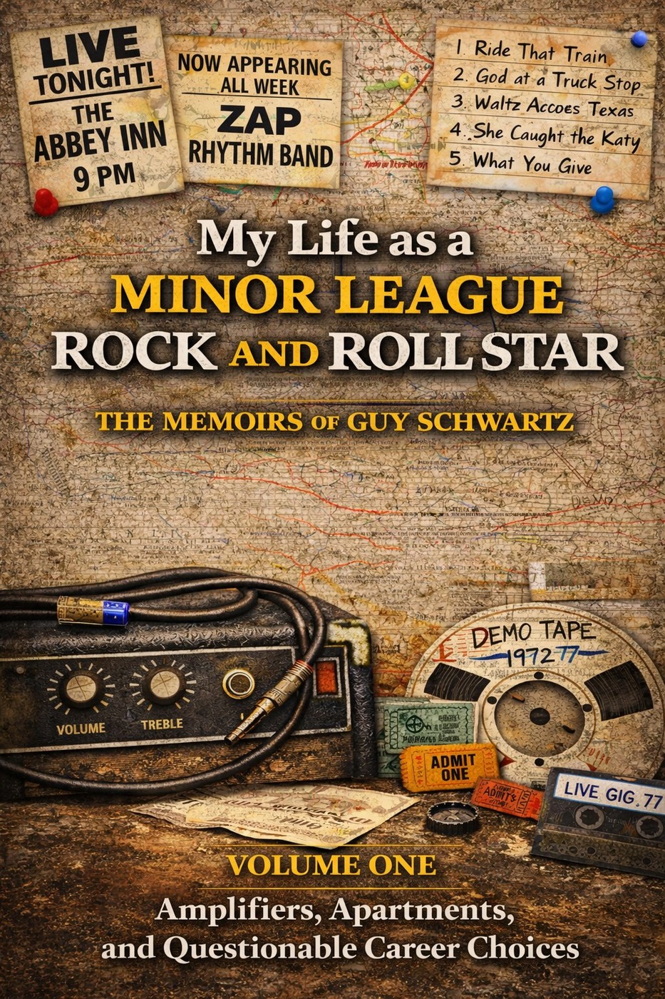 My Life as a Minor League Rock and Roll Star Volume One cover