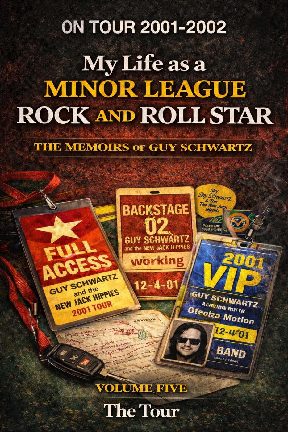My Life as a Minor League Rock and Roll Star Volume Five The Tour cover