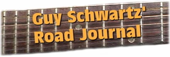 Image for front page of the GUY SCHWARTZ' ROAD JOURNAL - New Reality Series On Hippies.TV!